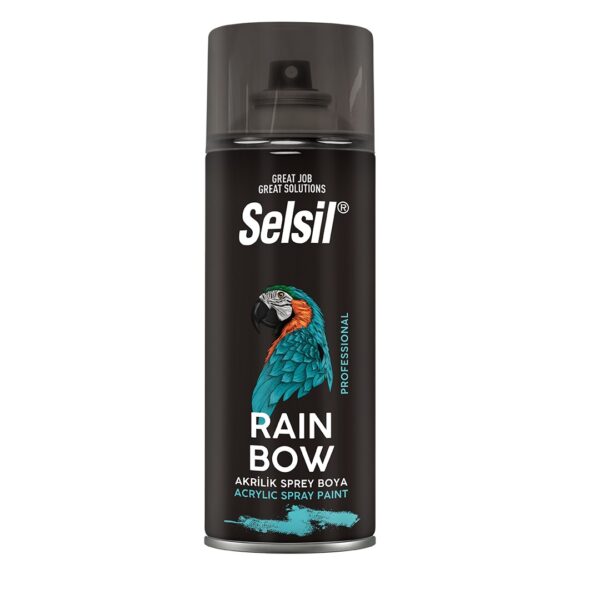 Selsil Akrilik Sprey Boya 400 Ml Ral 9007 Alüminyum Gri