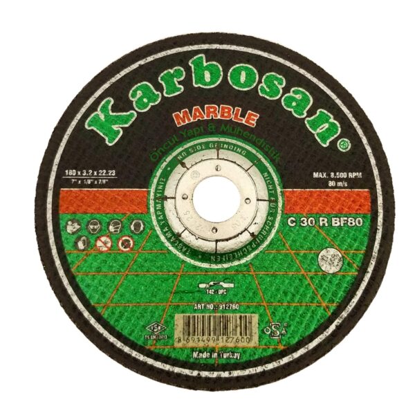 Karbosan Mermer Kesici Taş 180x3.2mm