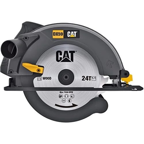 Catdx59-2-Jpg.jpg Cat Dx59 1400Watt 185Mm Profesyonel Daire Testere - Görsel 1