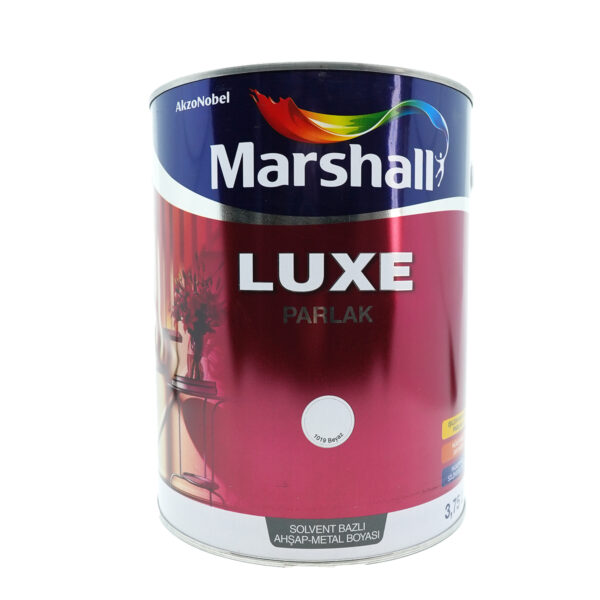 Marshall Luxe Parlak Sentetik Yağlı Boya 3,75 Lt Beyaz