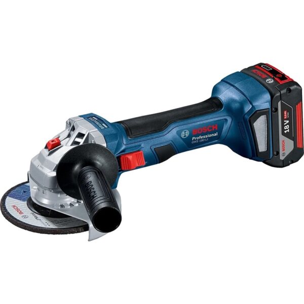 Bosch Gws 180 Li- 18 Volt 4 Amper Çift Batarya 125 mm Akülü