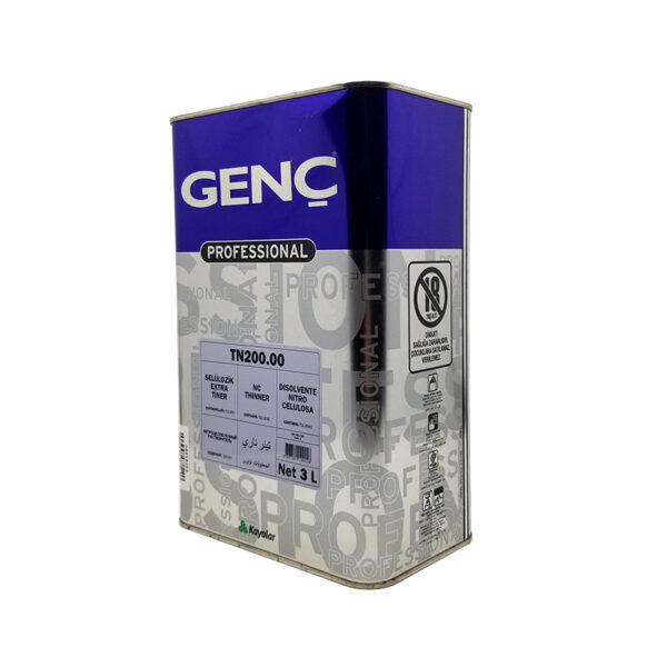 Genç Selülozik Extra Tiner 3 Litre