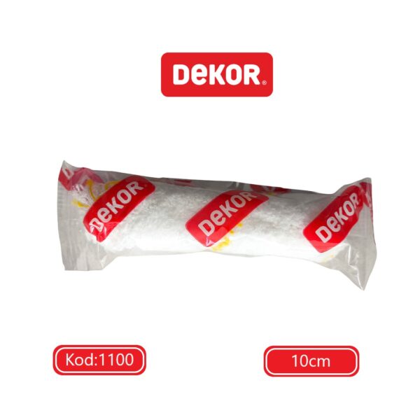 Dekor 1100 Eksport Parmak Rulo Yedeği 10cm