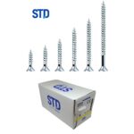 STD Sunta Mdf Ahşap Vidası 6×120 mm / 50 Adet