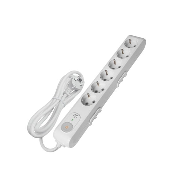 Viko 6lı şok / Akım Korumalı topraklı + çocuk korumalı grup piriz 90117632-ZM