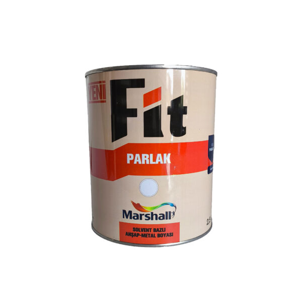 Marshall FİT Parlak Sentetik Yağlı Boya 0.75 Lt  Beyaz