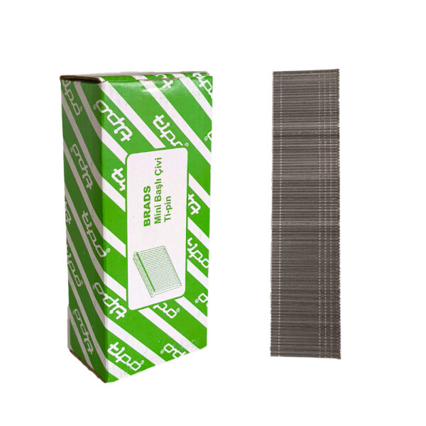 Tipo Brad Çivi Mini Başlı – Havalı / Elektrikli Tabanca Çivisi 30mm