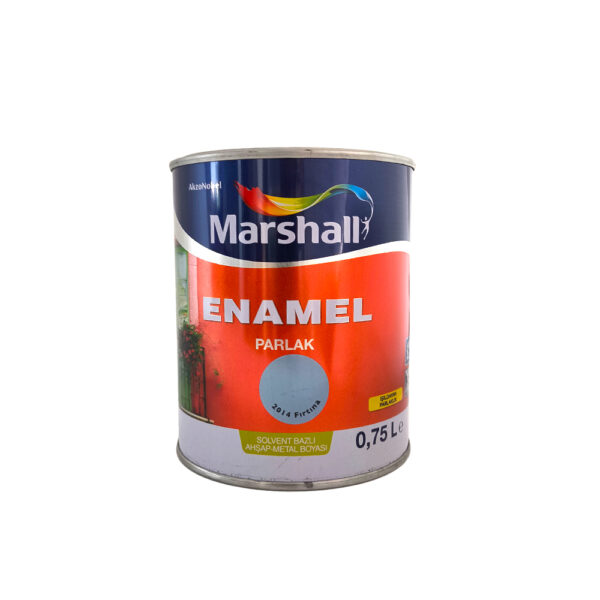 Marshall Enamel Sentetik Parlak Yağlı Boya 0.75 Lt Fırtına