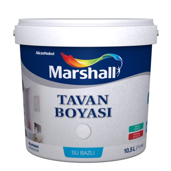 Marshall Standart Tavan Boyası Beyaz 17.5 Kg