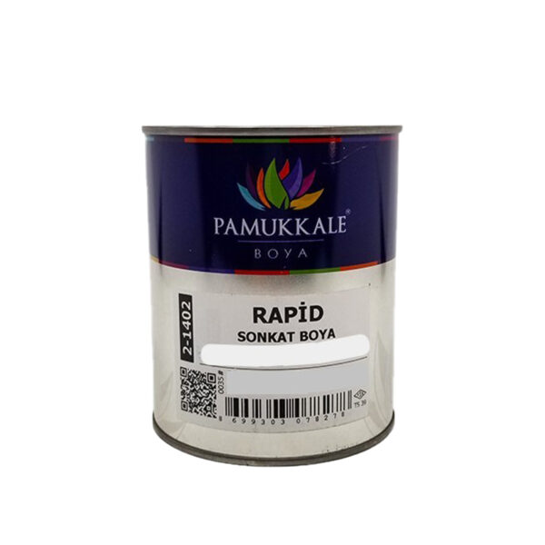 Pamukkale Rapid Hızlı Kuruyan Metal Yüzey Boya 0.87 Kg Makina Gri