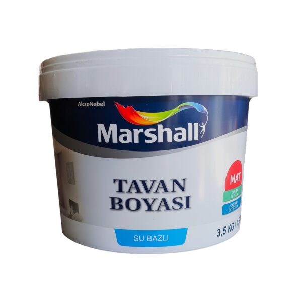 Marshall Standart Tavan Boyası Beyaz 3.5 Kg
