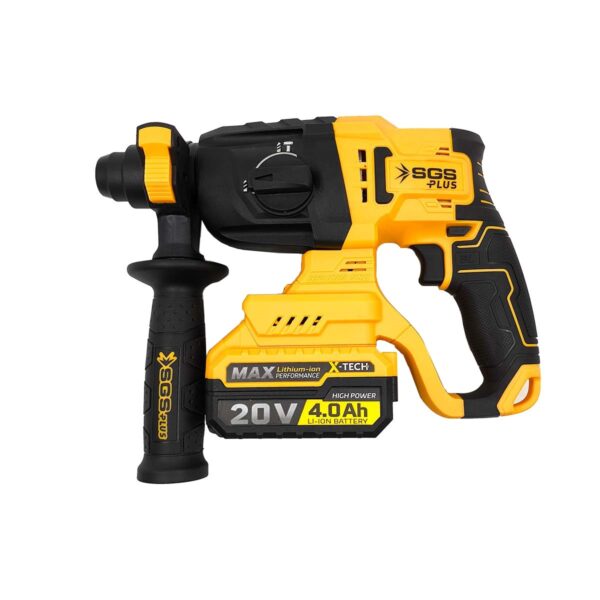 Sgs 5520 Çift Akülü Darbeli Delici SDS Pnömatik Matkap Kömürsüz 20V 4AH