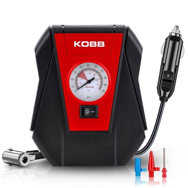 Kobb KB100 12V 100 PSI Çakmaklık Girişli Hava Kompresörü