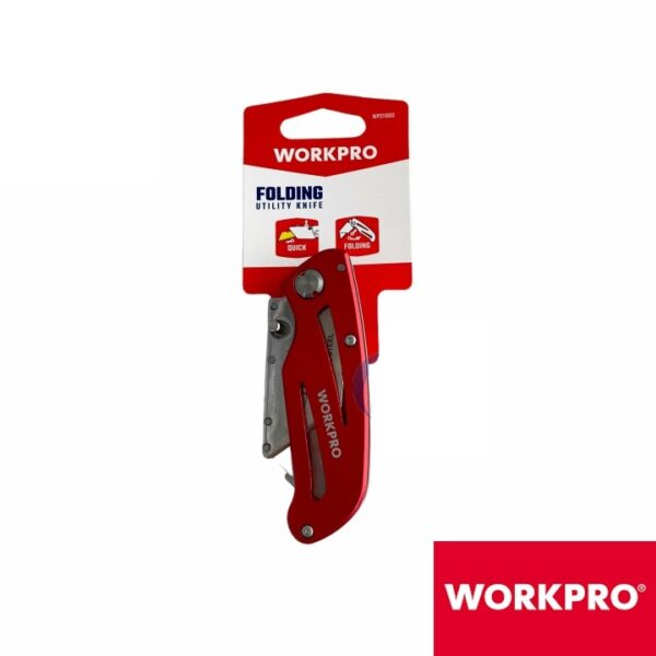 Workpro Wp211003 Çelik Gövde Katlanır Maket Bıçağı
