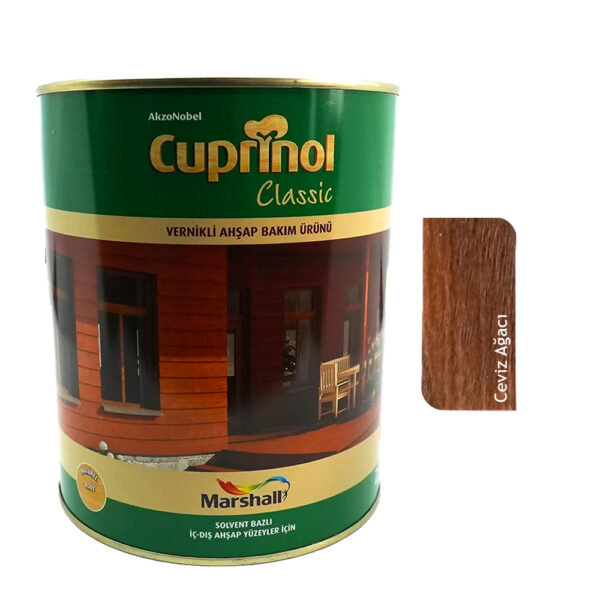 Cuprinol Classic Vernikli Ahşap Koruyucu 2.5 Lt Klasik Ceviz Ağacı