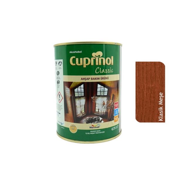 Cuprinol Classic VERNİKSİZ Ahşap Koruyucu 0.75 Lt Klasik Meşe
