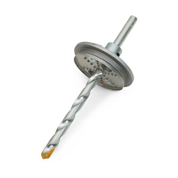 Dekor 1544 Strafor Açıcı Panç - 12 X 135 Mm Matkap Uçlu 6.5 Cm