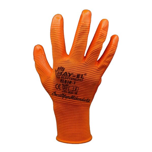 Bay-el Zebra Eldiven Turuncu El-120 No:10  1 Çift