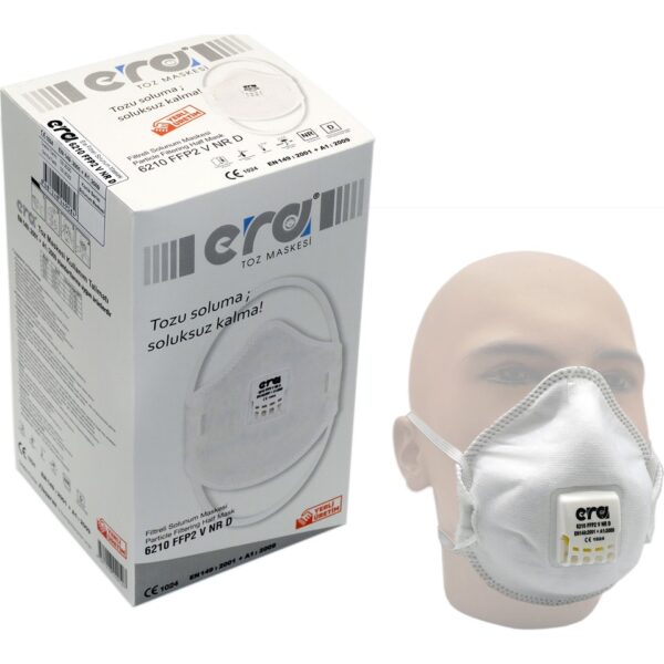 Era Solunum & Toz Maskesi 6210 V FFP2  15'Li Paket