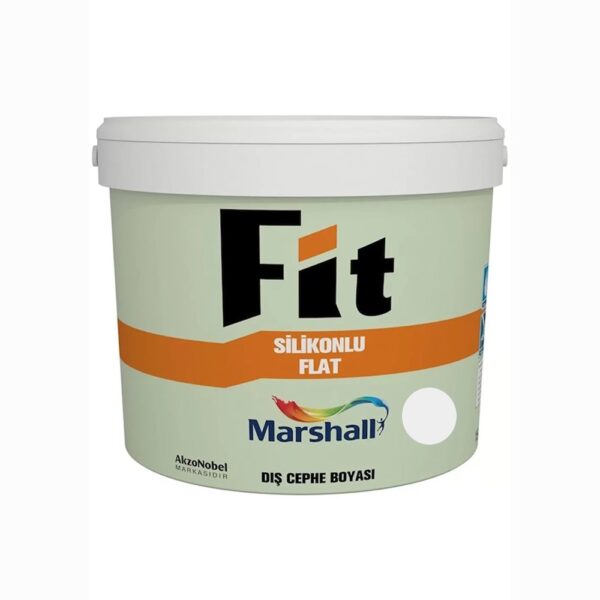Marshall Fit Silikonlu Flat Dış Cephe Boyası 2.5 Lt Ral9003 Kırık Beyaz