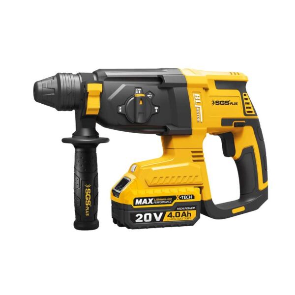 Sgs 5521 Kömürsüz Pnömatik Kırıcı - Delici 20V 4 Ah Çift Akülü