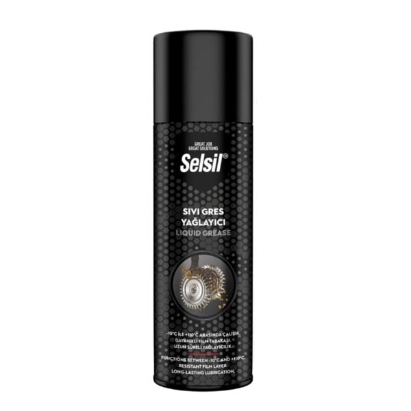 Selsil Sıvı Gres Yağlama Sprey 500Ml
