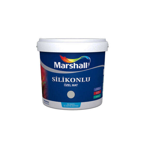 Marshall Silikonlu Özel Mat Silinebilr İç cephe Boyası 7.5 Lt