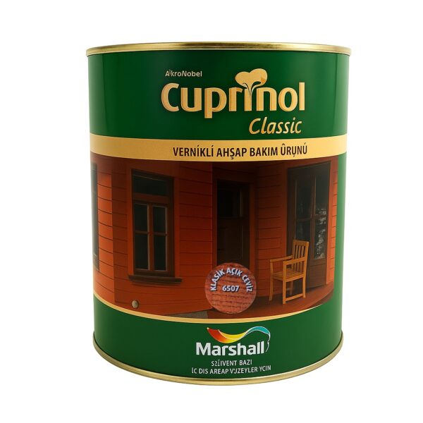 Cuprinol Classic Vernikli Ahşap Koruyucu 2.5 Lt Klasik Açık Ceviz