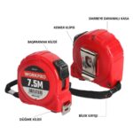 WORKPRO 261004  Beyaz Çelik Şerit Metre 7,5Mx25mm - Görsel 3