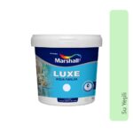 Marshall Luxe Aqua Parlak Saf Akrilik Su Bazlı Boya 1Lt  Su Yeşili