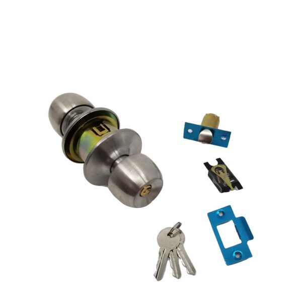 Eko Otel Tipi Topuzlu Kilit Anahtarlı Saten