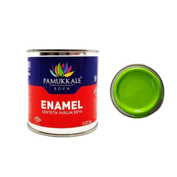 Pamukkale Enamel Sentetik Yağlı Boya 250 Gr. Fıstık Yeşili