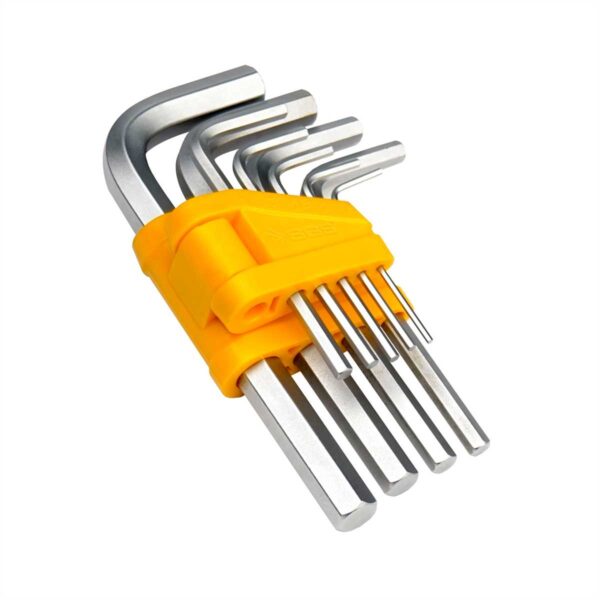 Sgs 1060 Hex Altıgen Allen Anahtar Seti Kısa 9 Parça