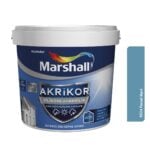 Marshall Akrikor Silikonlu + Akrilik Dış Cephe Boyası 15 Lt Pastel Mavi 5024