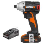 WORX WX261.9 20Volt/2.0Ah Li-ion Tek Akülü 260Nm Kömürsüz Profesyonel Darbeli Matkap