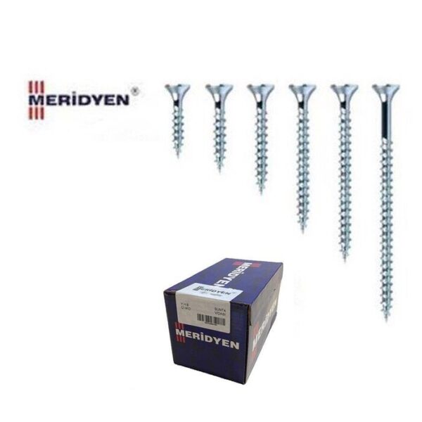 Meridyen Sunta Mdf Ahşap Vidası 3,5x20 / 1000 Adet