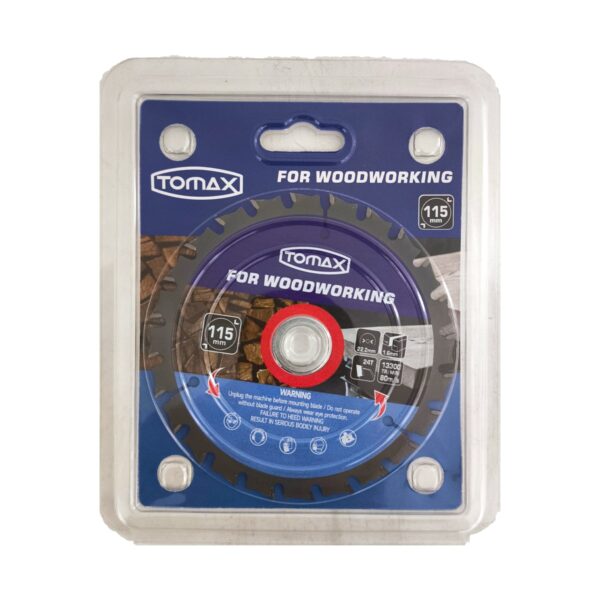 Tomax Elmas Ahşap Kesim  Daire Testere 115 x 1.6 x 24