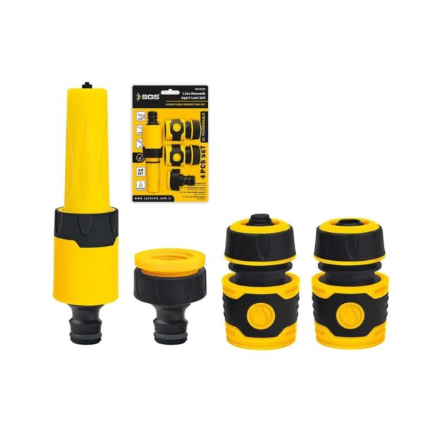 SGS 4259 Lüks Otomatik Ayarlı Lans Seti Tazyik Başlığı (4 Parça)