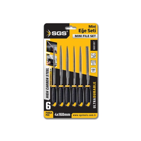 Sgs Mini Eğe Seti 6 Parça