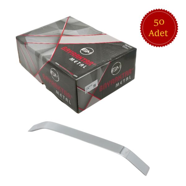 Bayraktar Şahin İçi Dolu Alüminyum Kulp Krom 192mm 50Lİ Paket