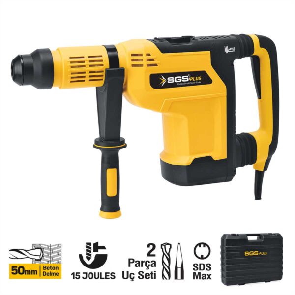 Sgs 5189 Kırıcı -Delici Matkap 1500W Sds Max 11Kg