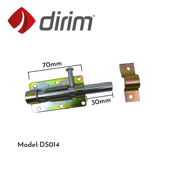 Dirim Demir Doğrama Sürgü Küçük Boy