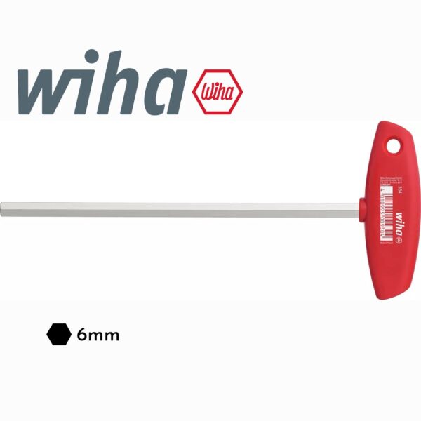Wiha 00922 Hex Altıgen Allen Anahtar T Saplı 6 x 150mm