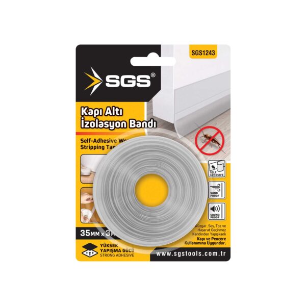 Sgs 1243 Kapı Altı İzolasyon Bandı 35mm X 3mt