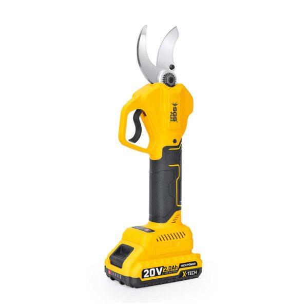 Sgs 5555  Çift Akülü Dal Budama Makası Kömürsüz Motor 20V  2AH