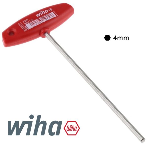 Wiha 00913 Hex Altıgen Allen Anahtar T Saplı 4 x 150mm