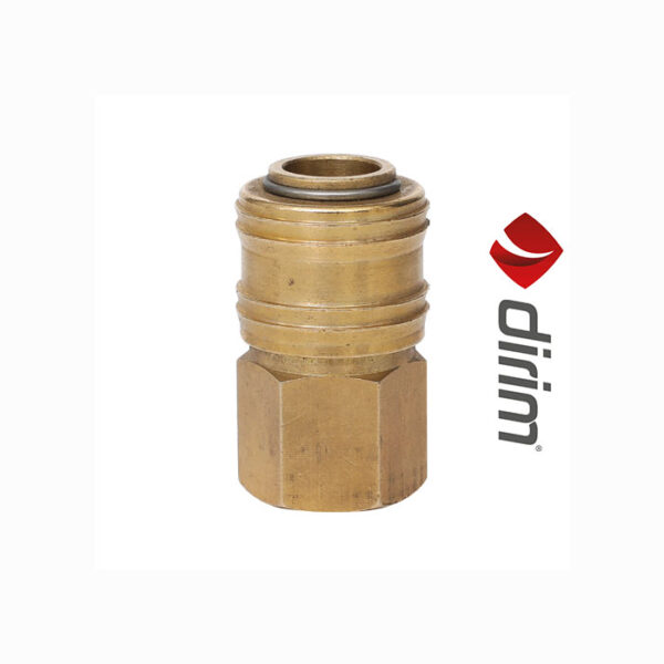 Dirim Hava Valfi Jak Kaplin Dişi Gövde 1/4