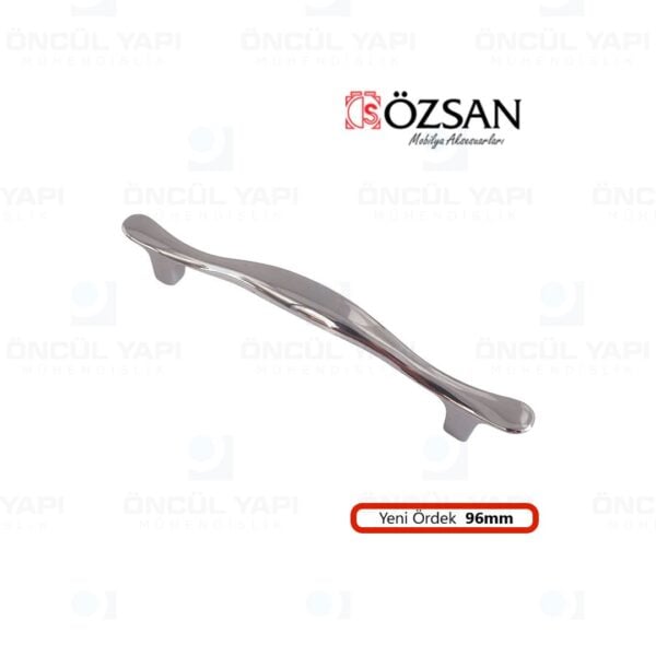 Özsan Yeni Ördek Kulp Krom 96mm