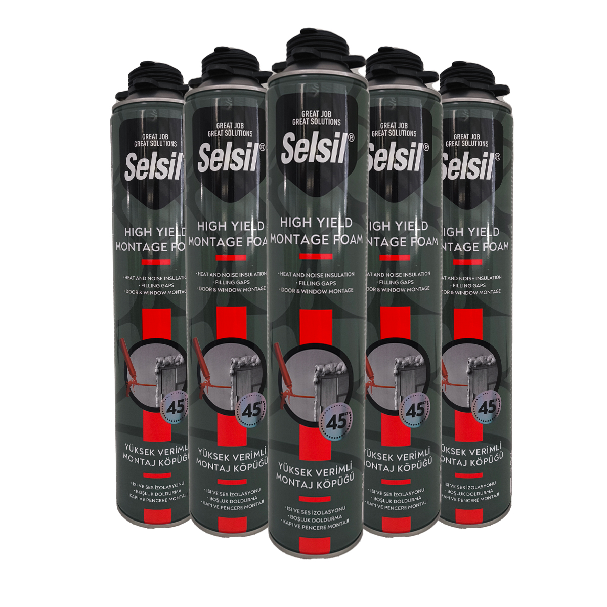 Img-20250313-115901-Jpg.jpg Selsil Yüksek Verimli Montaj Köpüğü 850Gr. Tabancalı 16 Adet - Görsel 1