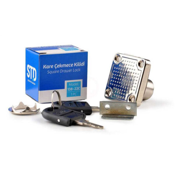 Std Kare Çekmece / Dolap Kilidi